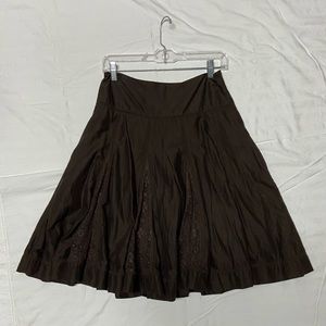 Apt 9 brown skirt
